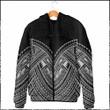 Maori Pattern Hooded Padded Jacket A95 | 1sttheworld