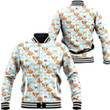 1sttheworld Clothing - Corgi Dog with Crown - Baseball Jackets A7 | 1sttheworld