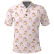 1sttheworld Clothing - Cute Cartoon Corgi Dog - Polo Shirts A7 | 1sttheworld