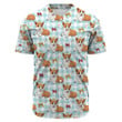 1sttheworld Clothing - Corgi Dog with Crown - Baseball Jerseys A7 | 1sttheworld