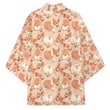 1sttheworld Clothing - Pattern of Corgi Dog - Kimono A7 | 1sttheworld