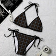 1sttheworld Clothing - MacKay Weathered Tartan 2 Piece Bikini A35
