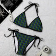 1sttheworld Clothing - Watson Ancient Tartan 2 Piece Bikini A35