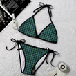 1sttheworld Clothing - Melville Tartan 2 Piece Bikini A35