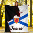 1sttheworld Premium Blanket - Canada Of Nova Scotia Jesus Premium Blanket A7 | 1sttheworld