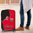 1sttheworld Luggage Cover - Canada Of Manitoba Jesus Luggage Cover A7 | 1sttheworld
