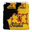 1sttheworld Bedding Set - Royal Banner Of Scotland Jesus Bedding Set A7