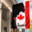 1sttheworld Flag - Canada Jesus Flag A7