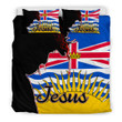 1sttheworld Bedding Set - Canada Of British Columbia Jesus Bedding Set A7