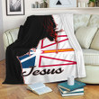 1sttheworld Premium Blanket - Canada Of Newfoundland And Labrador Jesus Premium Blanket A7