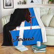 1sttheworld Premium Blanket - Scotland Shetland Jesus Premium Blanket A7