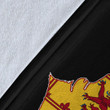 1sttheworld Premium Blanket - Royal Banner Of Scotland Jesus Premium Blanket A7