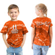 1sttheworld Clothing - Netherlands King's Day - Oranje Boven Tie Dye Style - T-shirt A7 | 1sttheworld
