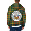 Arkansas State Tartan Hooded Padded Jacket A31 | 1sttheworld