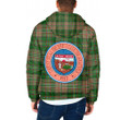 Arizona State Tartan Hooded Padded Jacket A31 | 1sttheworld
