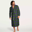 1sttheworld Clothing - Adam Tartan Bath Robe A7