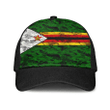 1sttheworld Cap - Zimbabwe Mesh Back Cap - Camo Style A7 | 1sttheworld
