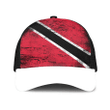 1sttheworld Cap - Trinidad And Tobago Mesh Back Cap - Special Grunge Style A7