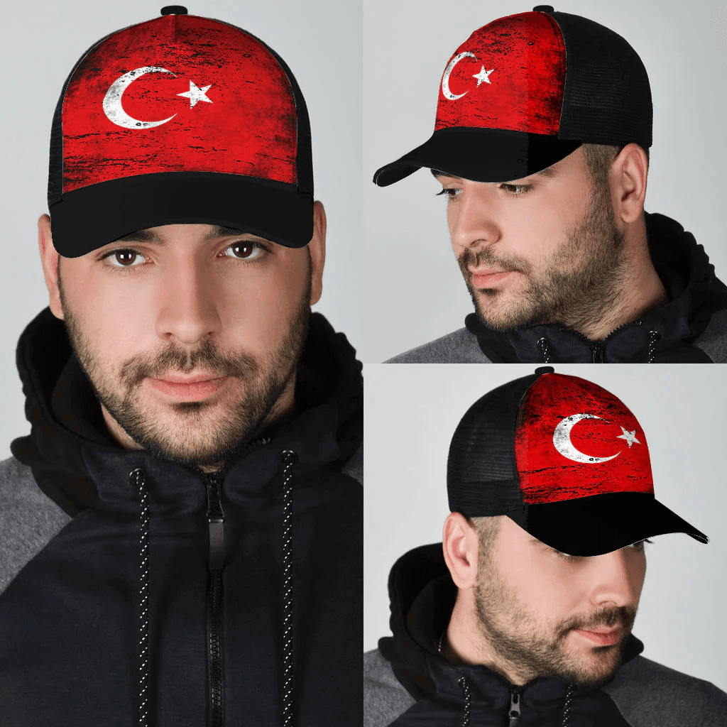 1sttheworld Cap - Turkey Mesh Back Cap - Special Grunge Style A7