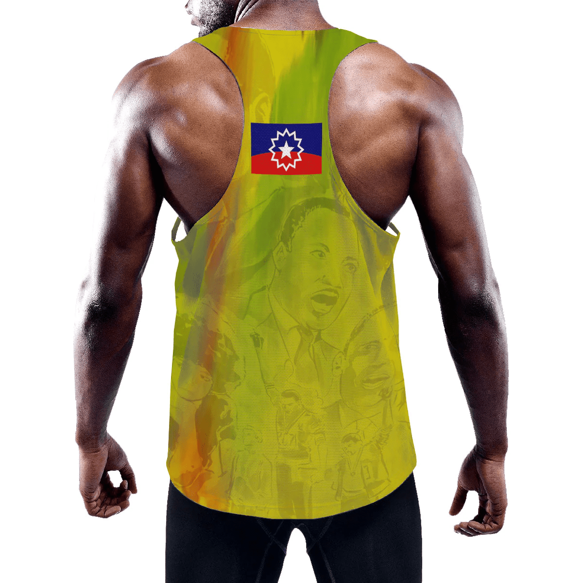 1sttheworld Clothing - Person Juneteenth Juneteenth Chemistry Men's Slim Y-Back Muscle Tank Top A95