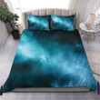 1sttheworld Bedding Set - Watercolor Galaxy Blue Sea Color Bedding Set Galaxy A35