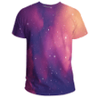 1sttheworld Clothing - Space Of Night Sky With Cloud And Stars T-shirt Galaxy A35
