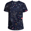1sttheworld Clothing - Space Galaxy Constellation T-shirt Galaxy A35