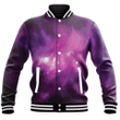 1sttheworld Clothing - Beautiful Colorful Space Nebula Background  Baseball Jacket Galaxy A35