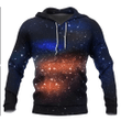 1sttheworld Clothing - Realistic Background About Universe Hoodie Galaxy A35