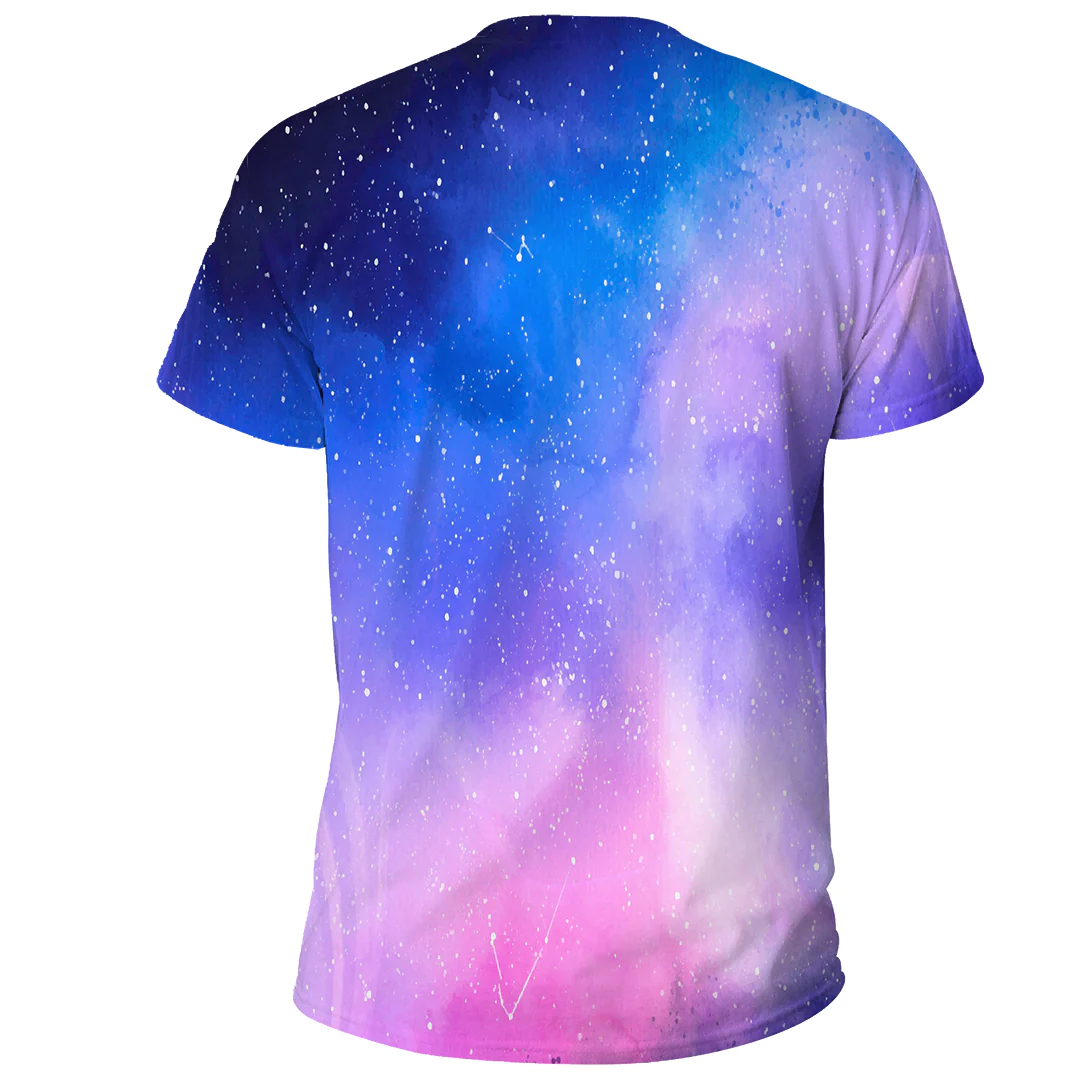 1sttheworld Clothing - Creative Watercolor Galaxy Background T-shirt Galaxy A35