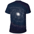 1sttheworld Clothing - Galaxy Background With Many Stars T-shirt Galaxy A35