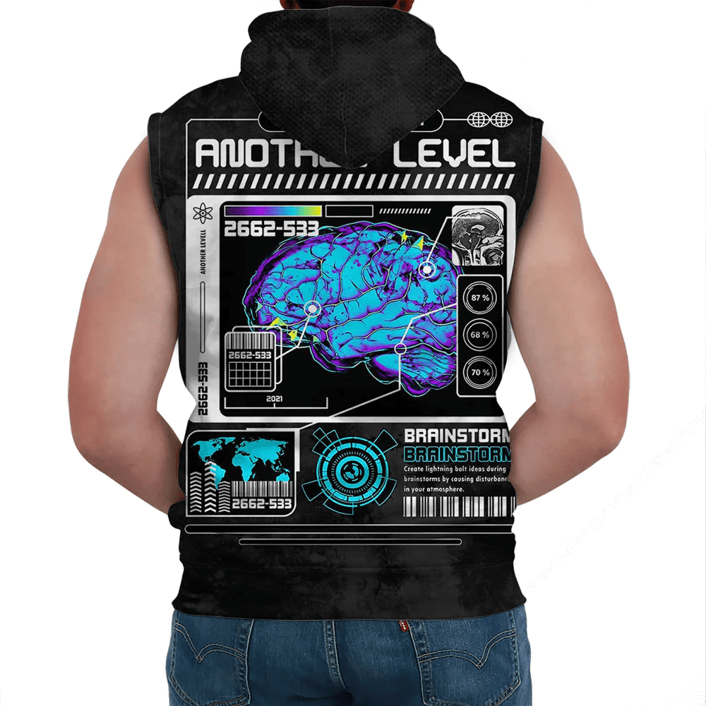 1sttheworld Clothing - Another Level - Sleeveless Hoodie A7 | 1sttheworld
