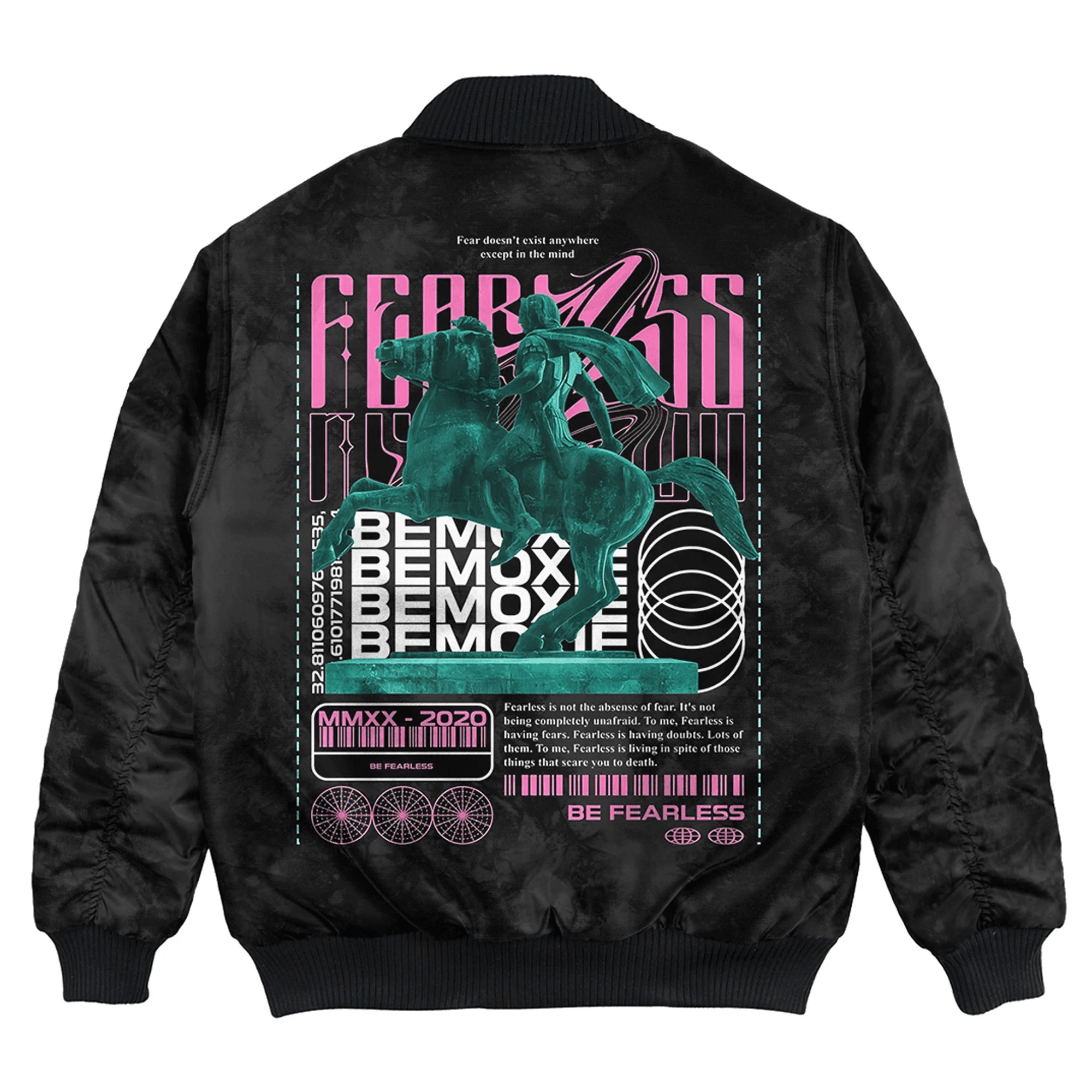 1sttheworld Clothing - Be Fearless - Bomber Jackets A7 | 1sttheworld