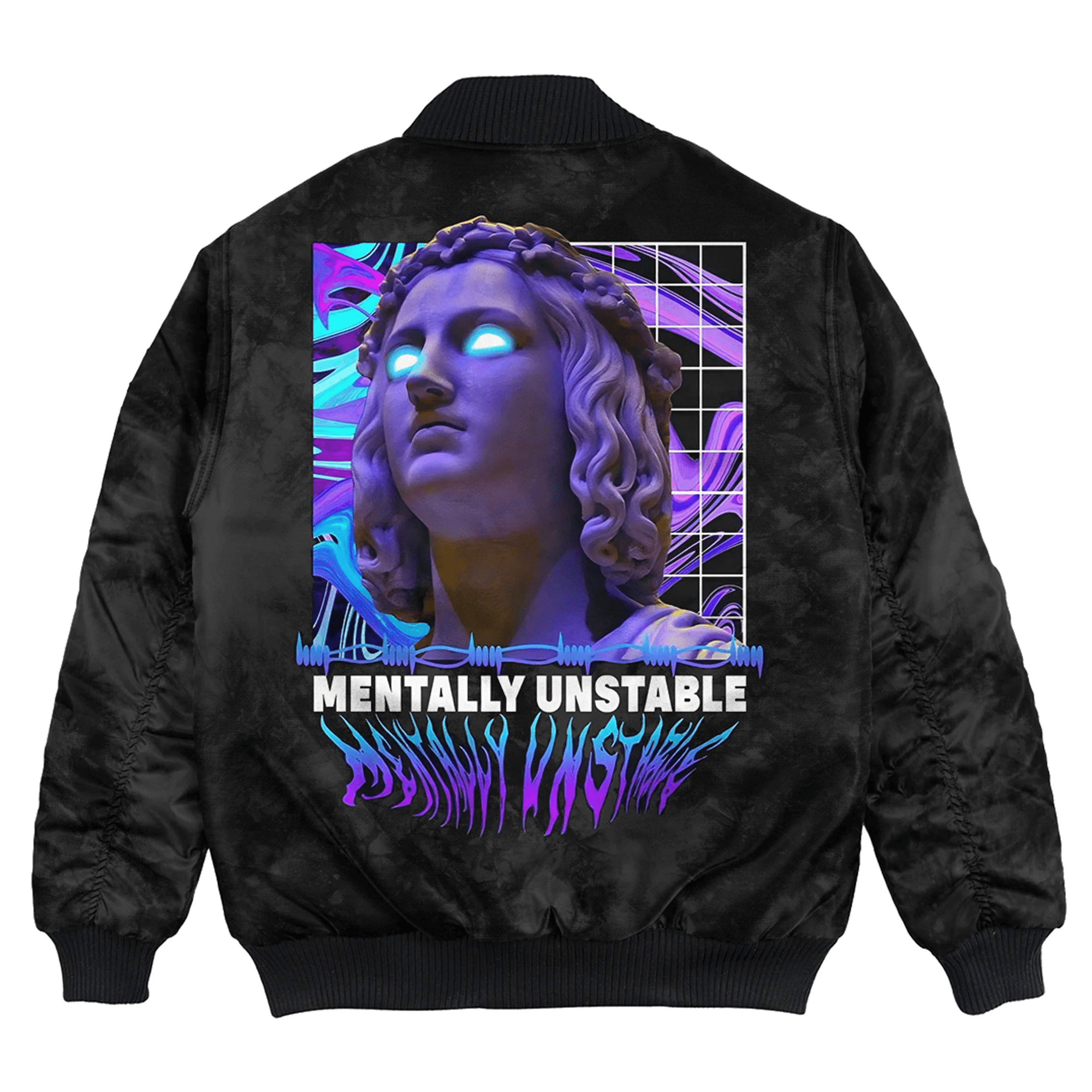 1sttheworld Clothing - Mentally Unstable - Bomber Jackets A7 | 1sttheworld