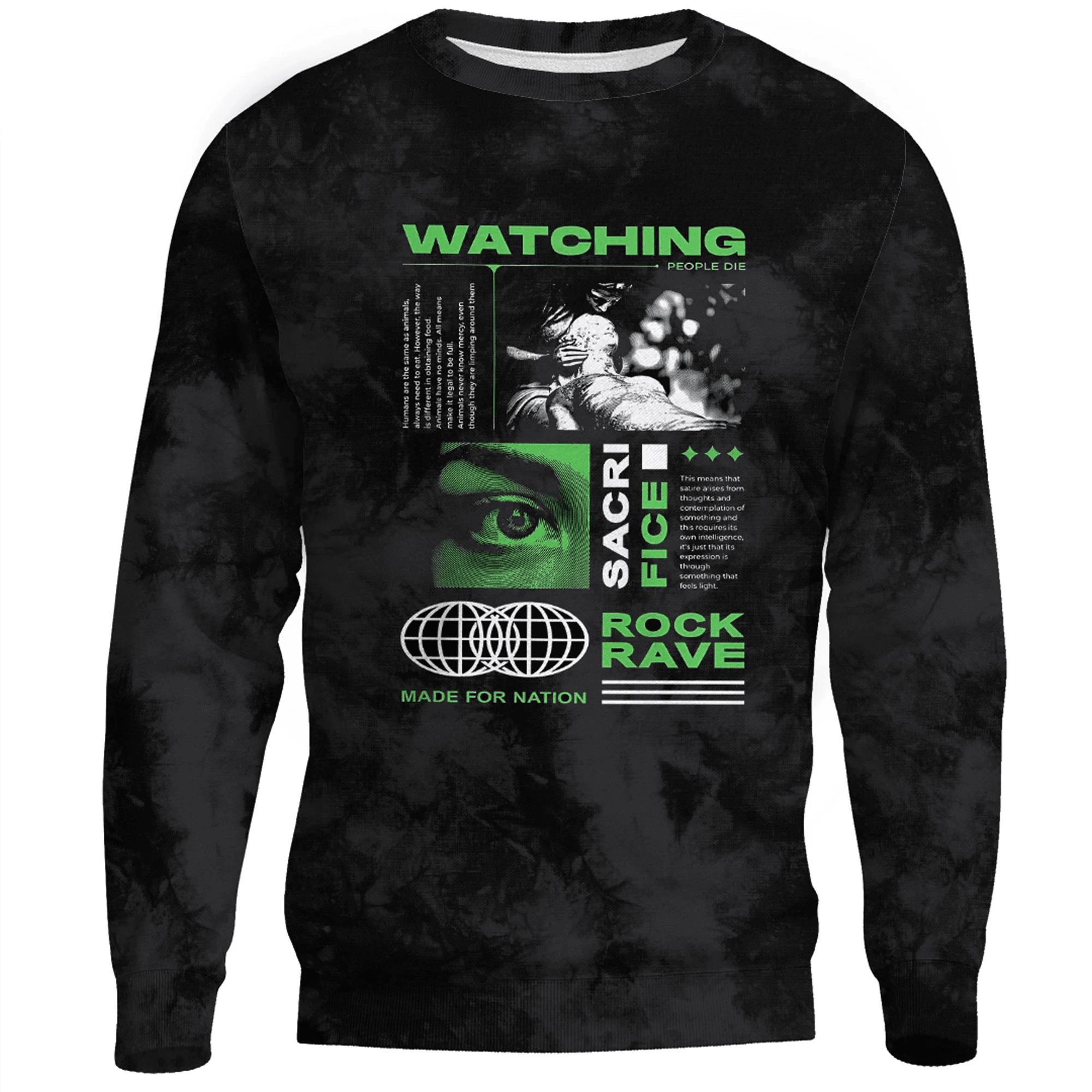 1sttheworld Clothing - Watching Scarface - Sweatshirts A7 | 1sttheworld