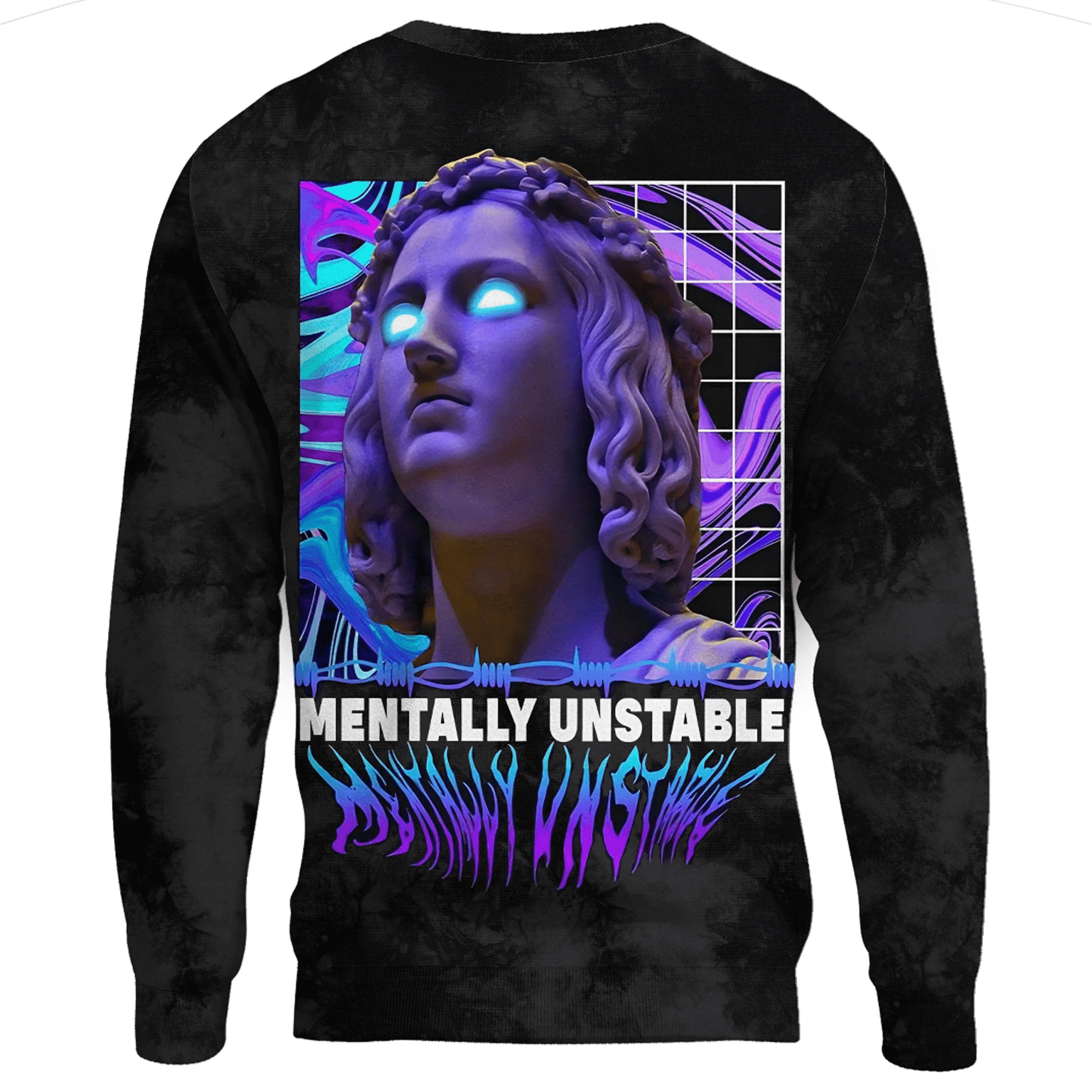 1sttheworld Clothing - Mentally Unstable - Sweatshirts A7 | 1sttheworld