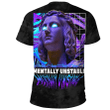 1sttheworld Clothing - Mentally Unstable - T-shirt A7 | 1sttheworld