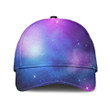 1sttheworld Cap - Mysterious Galaxy Background With Purple Tones Classic Cap Galaxy A35