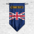 1sttheworld Gonfalon - United Kingdom Union Jack Gonfalon - Special Grunge Style A7 | 1sttheworld