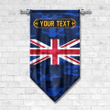 1sttheworld Gonfalon - United Kingdom Union Jack Gonfalon - Camo Style A7 | 1sttheworld