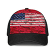 1sttheworld Cap - Flag Of Vermont Mesh Back Cap - Camo Style A7 | 1sttheworld