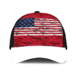 1sttheworld Cap - Flag Of Vermont Mesh Back Cap - Camo Style A7