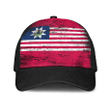 1sttheworld Cap - Flag Of Vermont 1837 - 1923 Mesh Back Cap - Special Grunge Style A7 | 1sttheworld