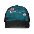 1sttheworld Cap - Flag Of New Mexico 1912 - 1925 Mesh Back Cap - Special Grunge Style A7 | 1sttheworld