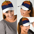 1sttheworld Cap - Flag Of Arizona Mesh Back Cap - Camo Style A7