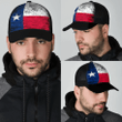 1sttheworld Cap - Flag Of Texas Mesh Back Cap - Special Grunge Style A7