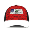 1sttheworld Cap - Flag Of Mississippi 1861 - 1865 Mesh Back Cap - Camo Style A7