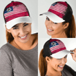 1sttheworld Cap - Flag Of Vermont 1837 - 1923 Mesh Back Cap - Special Grunge Style A7