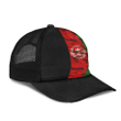 1sttheworld Cap - Flag Of Afghanistan Mesh Back Cap - Camo Style A7