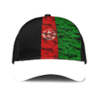 1sttheworld Cap - Flag Of Afghanistan Mesh Back Cap - Camo Style A7